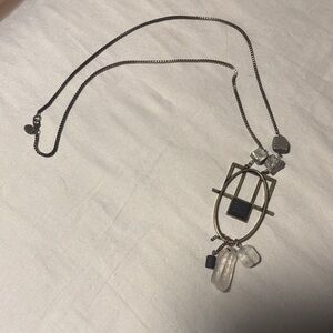 ANTHROPOLOGIE geometric necklace